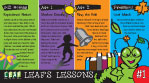 LEAF Literacy Lesson Card for All PreschoolAges